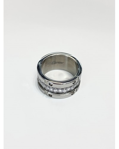 Кольцо "Zircons in metall", артикул 4009