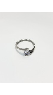 Кольцо "Square Zircon", артикул 4013