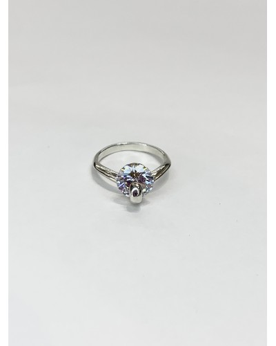 Кольцо "Round Zircon", артикул 4014