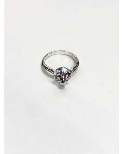 Кольцо "Round Zircon", артикул 4014