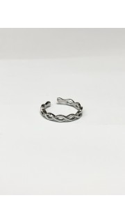 Кольцо на фалангу "Волна", артикул 4015