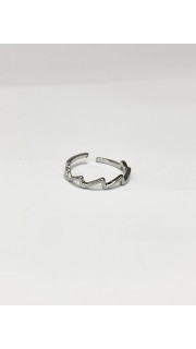 Кольцо на фалангу "Hatch", артикул 4017