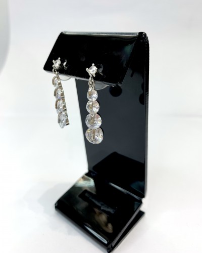 Серьги в серебре "Вилора", артикул 3503