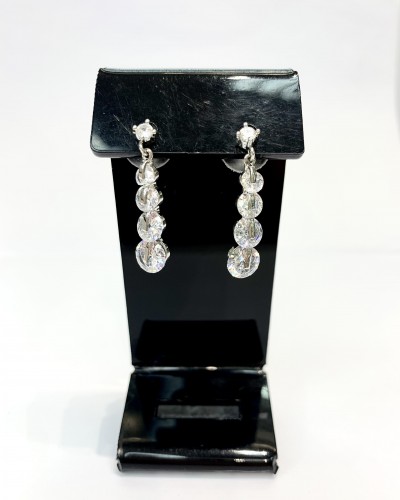 Серьги в серебре "Вилора", артикул 3503