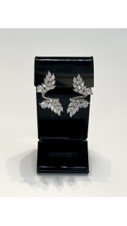 Серьги в серебре "Inverted butterflies", артикул 3530