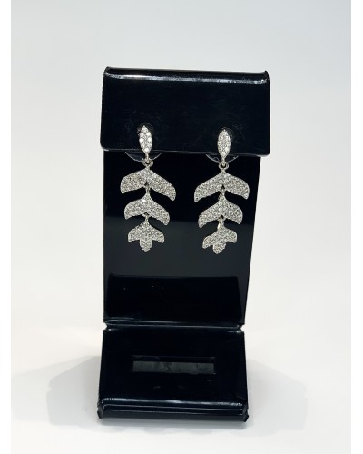 Серьги в серебре "Petals", артикул 3531