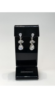 Серьги в серебре "Delicate", артикул 3532