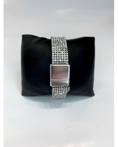 Браслет в серебре "Rhinestones", артикул 3618