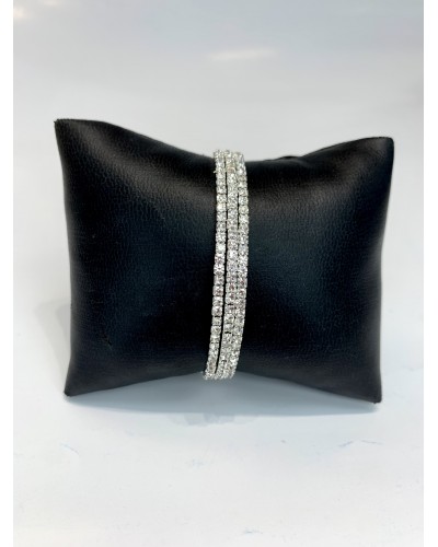 Браслет-пружинка в серебре, артикул 3619