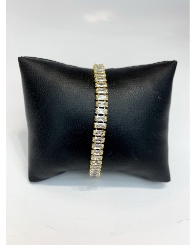 Браслет в золоте"Gold zircon", артикул 3622