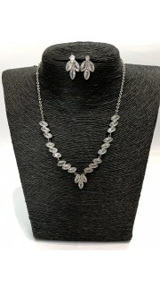 Колье с серьгами "Floral", артикул 3724