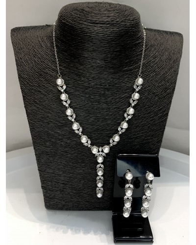 Колье с серьгами "Emmaya", артикул 3737