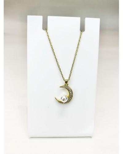 Подвеска в золоте "Moon", артикул 3763