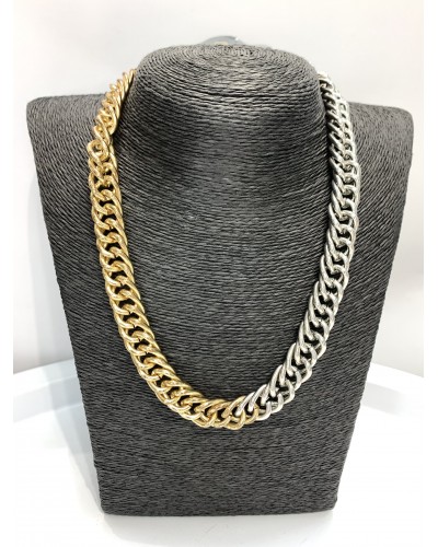 Цепь на шею комбинированная "Bikolor", артикул 3777